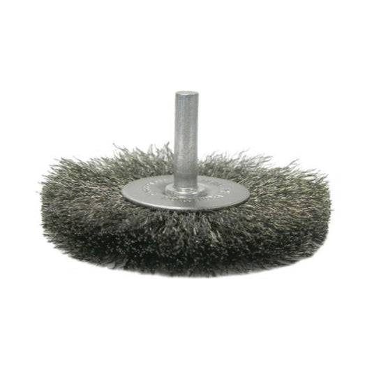 2-1/2" CRIMPED WIRE WH .014" STL 1/4"STM