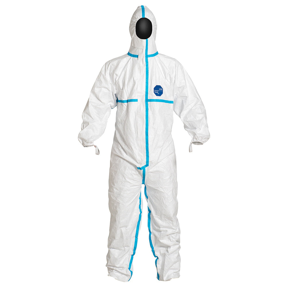DUPONT TYVEK 600 CVERALL WHT 4X 25/CS