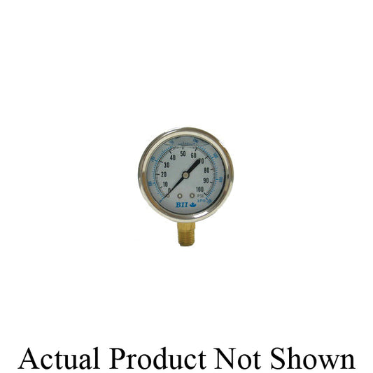 BOSHART VACUUM/ PRESSURE 2.5"DIAL