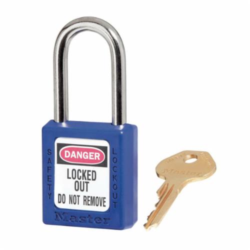 MASTERLOCK LAMINATED BLUE PADLOCK 3PK