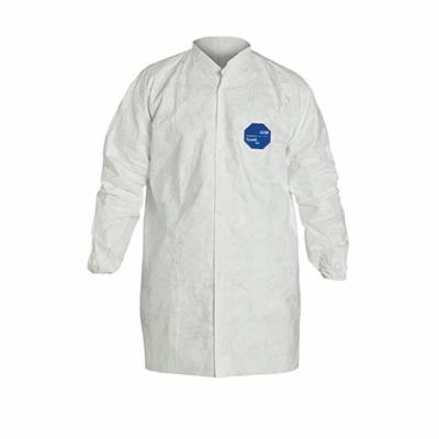 DUPONT TYVEK 400 LABCOAT WHT 6X 30/CS