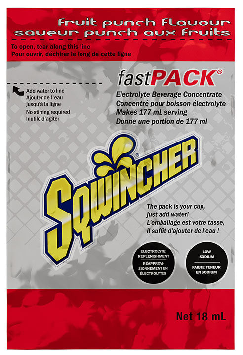 SQWINCHER QWIK STIK FRUIT PUNCH 50/BAG