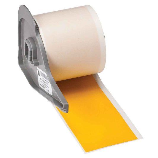 BRADY VINYL LABEL TAPE YLW 2" X 50'