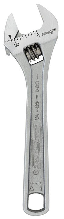 CHANNELLOCK 8" ADJ. WRENCH, SLIM JAW