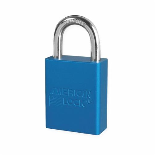 MASTERLOCK 1/4 X 1 SHCKL ALUM PADLCK KD