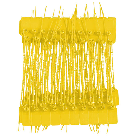 BRADY YELLOW UL FIRE EXTNGUSH SEALS 100PK