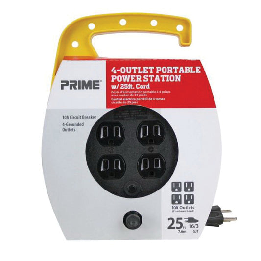 PRIME NEON FLEX 14/3 TRIPLE TAP 100' YLW
