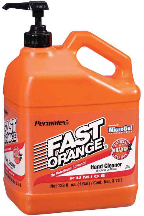 PERMATEX FAST ORANGE HAND CLNR WIPES (72)