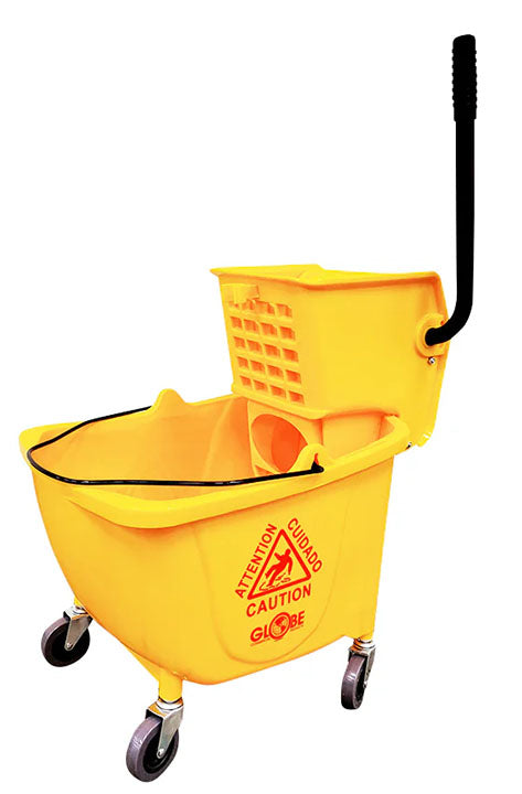 GLOBE 40QT DOWNPRESS BUCKET & WRINGER BL
