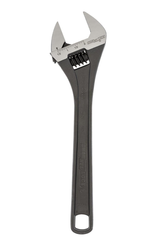 CHANNELLOCK 10" ADJ WRENCH, CHROME