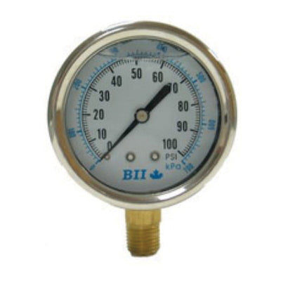 BOSHART VACUUM GAUGE 2.5" DIAL