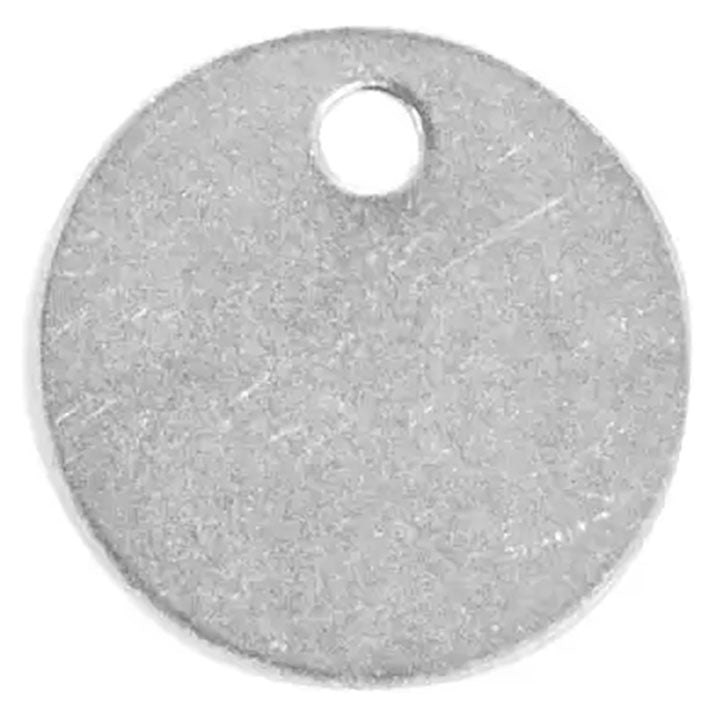 HANSON TAG-3" ROUND ALUMINUM 25PK