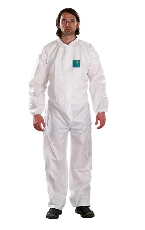 ANSELL ALPHATEC COVERALL WHITE XL