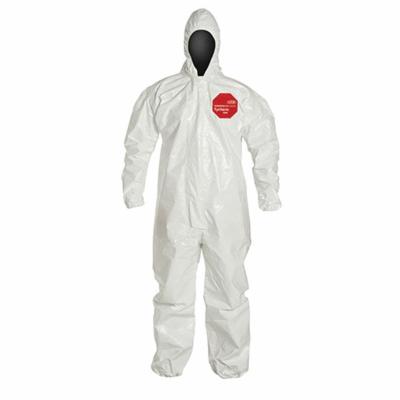 DUPONT TYCHEM 4000 COVRALL WHT LG 6/CS