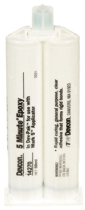 DEVCON 2-TON CLEAR EPOXY 50ML DEVPAK