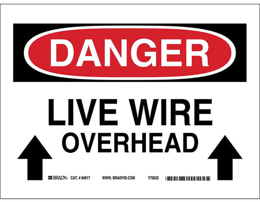 BRADY B401 10X14 ELECTRICAL HDRD SIGN