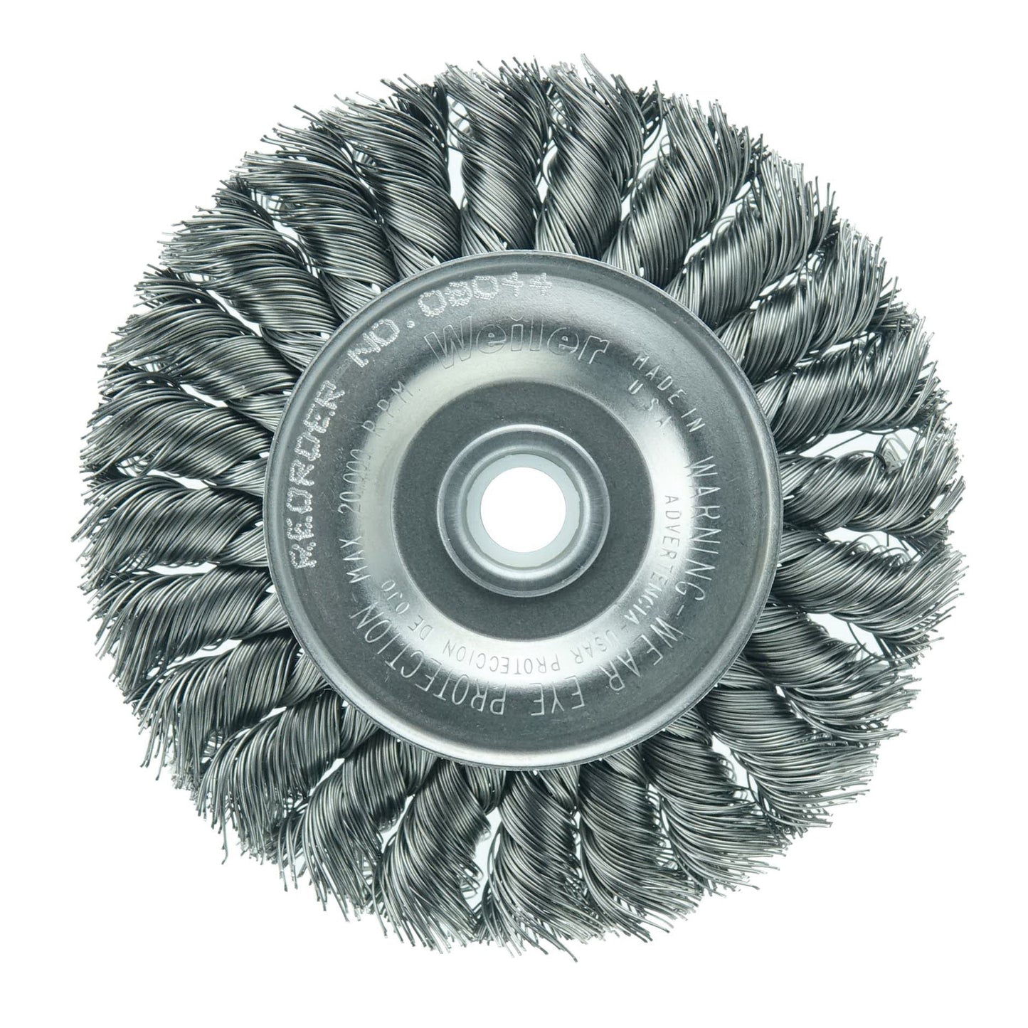 8" CRIMPED WIRE WHL .014 STL 2" A.H.