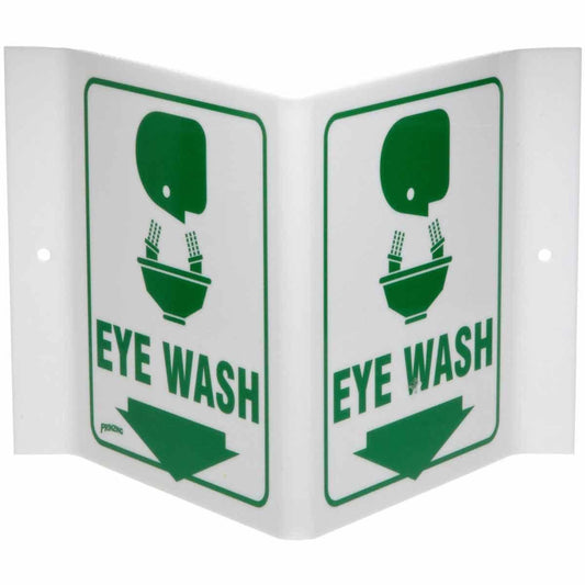 BRADY PRINZING V SIGN EYE WASH