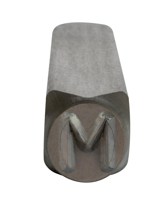 HANSON STEEL STAMP 1/4 LETTER - M