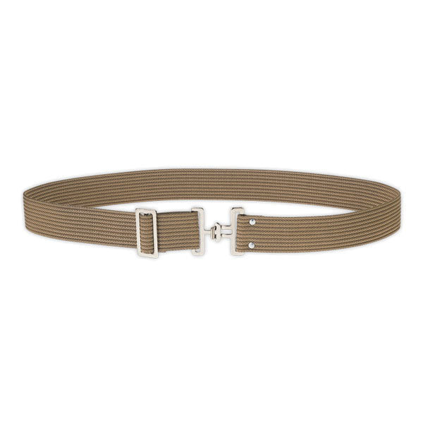 KUNY 2" DBL TONGUE LEATHER BELT