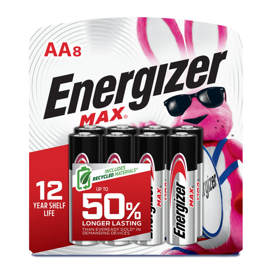 ENERGIZER MAX AA ALKALINE BATT 4PK