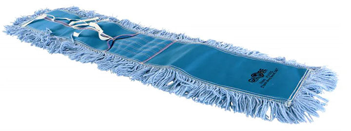 GLOBE PRO-STAT DUST MOP HEAD 18"X5" BLU