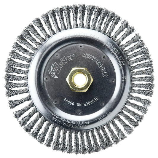 6" KNOT WIRE WHEEL .014" STL FILL 1"AH